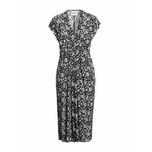 【送料無料】 イザベル マラン レディース ワンピース トップス Midi dresses Black