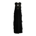 【送料無料】 アルベルタ フェレッティ レディース ワンピース トップス Maxi dresses Black