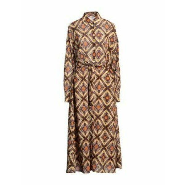̵ ޥå  ǥ ԡ ȥåץ Maxi dresses Brown