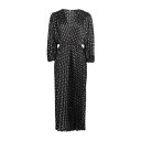 【送料無料】 サンドロ レディース ワンピース トップス Midi dresses Black