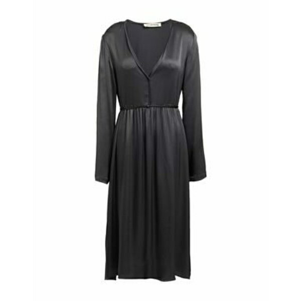 【送料無料】 ラ ファブリーク レディース ワンピース トップス Midi dresses Grey