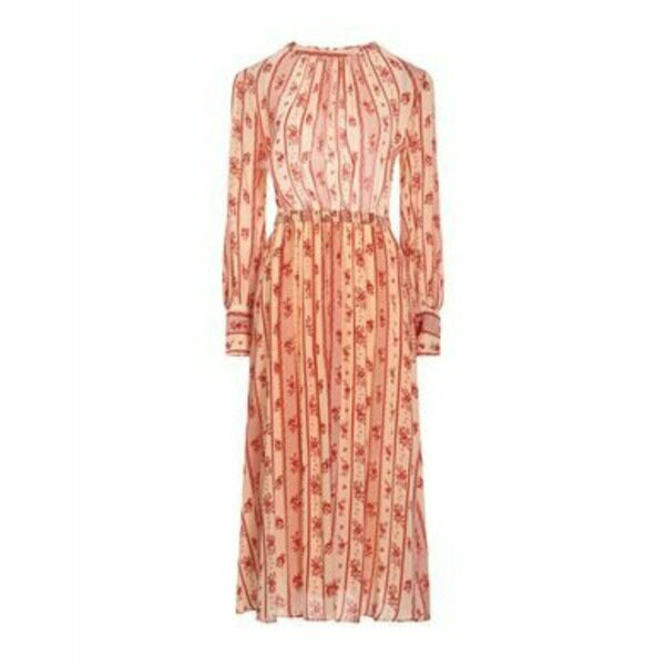 【送料無料】 アンティックバティック レディース ワンピース トップス Midi dresses Orange