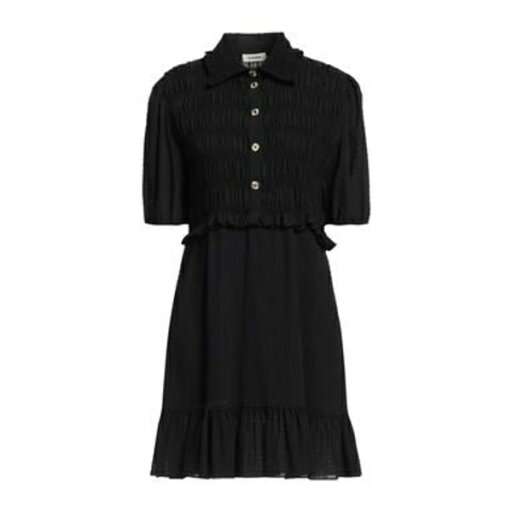 【送料無料】 サンドロ レディース ワンピース トップス Mini dresses Black 【送料無料】 サンドロ レディース ワンピース トップス Mini dresses Black