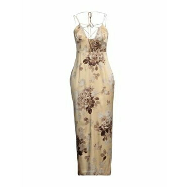 【送料無料】 アレッサンドラ・リッチ レディース ワンピース トップス Maxi dresses Beige