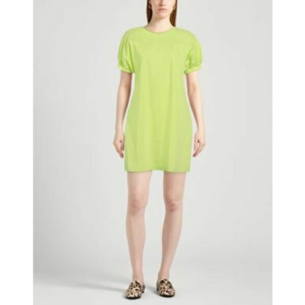 【送料無料】 リビアナコンティ レディース ワンピース トップス Mini dresses Green