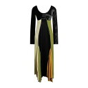 【送料無料】 マルニ レディース ワンピース トップス Maxi dresses Black