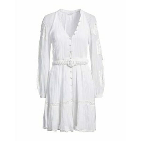 【送料無料】 ゲス レディース ワンピース トップス Mini dresses White