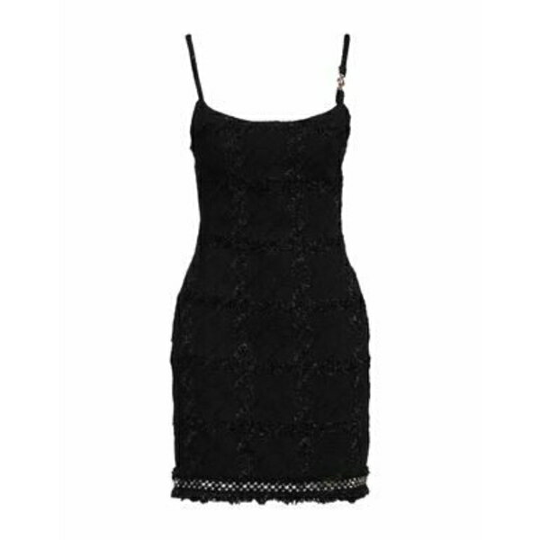 【送料無料】 ヴェルサーチ レディース ワンピース トップス Mini dresses Black