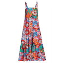 ボルゴデノール レディース ワンピース トップス Daniela Floral Tiered Midi-Dress moorea