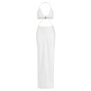 マイケルロソルド レディース ワンピース トップス Nomi Crystalline Halter Dress white