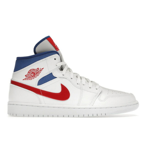 Jordan ジョーダン レディース スニーカー 【Jordan 1 Mid】 サイズ US_W_7.5W White Red Royal (Women's)