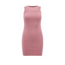 オフホワイト レディース ワンピース トップス Dress Pink