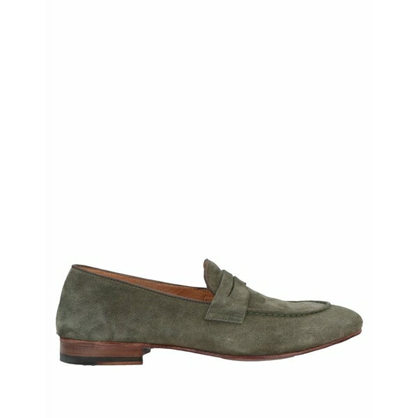 【送料無料】 アルベルト ファッシャーニ レディース スリッポン ローファー シューズ Loafers Military green