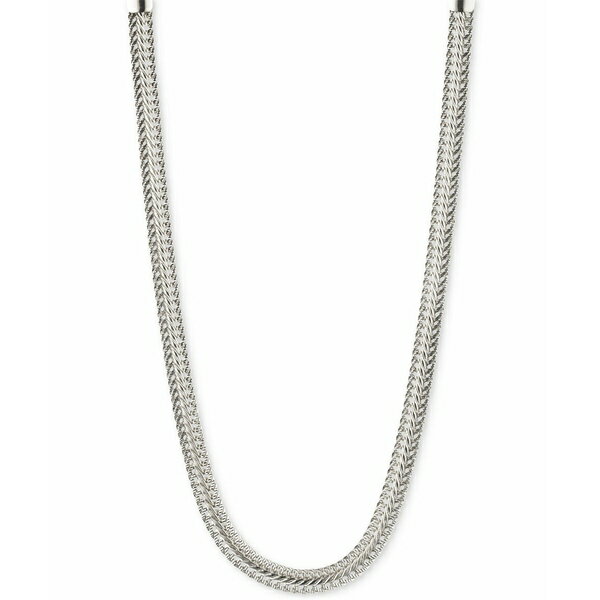 ANC fB[X lbNXE`[J[Ey_ggbv ANZT[ Flat Chain Necklace Silver