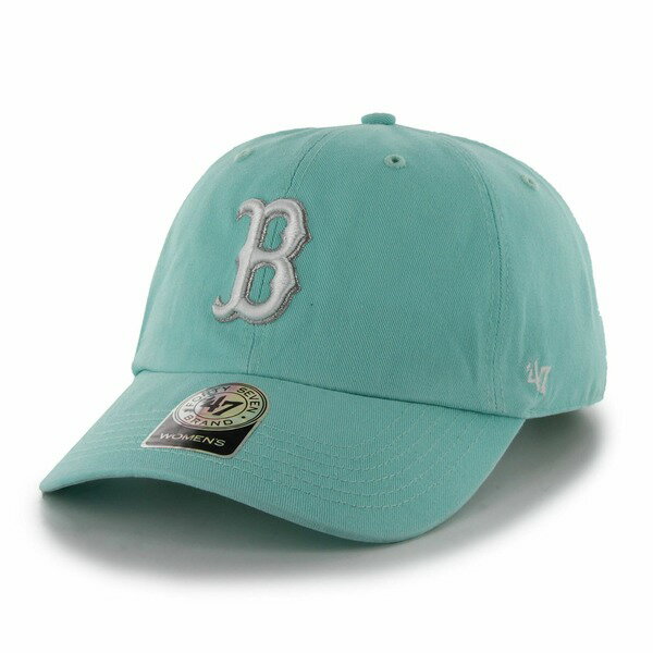 楽天astyフォーティーセブン レディース 帽子 アクセサリー Boston Red Sox '47 Women's Tiffany Clean Up Adjustable Hat Aqua