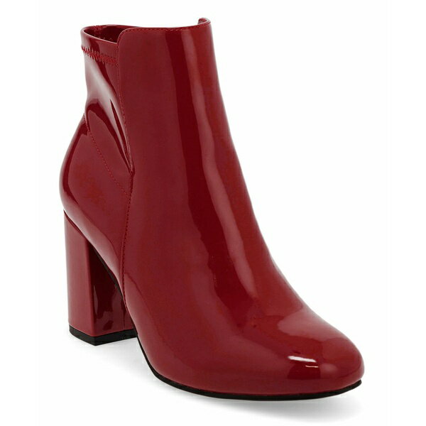 ミア レディース ブーツ シューズ Women's Carla Block Heel Booties Red