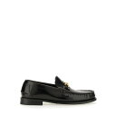 ヴェルサーチ メンズ スリッポン・ローファー シューズ Moccasin medusa 95 NERO