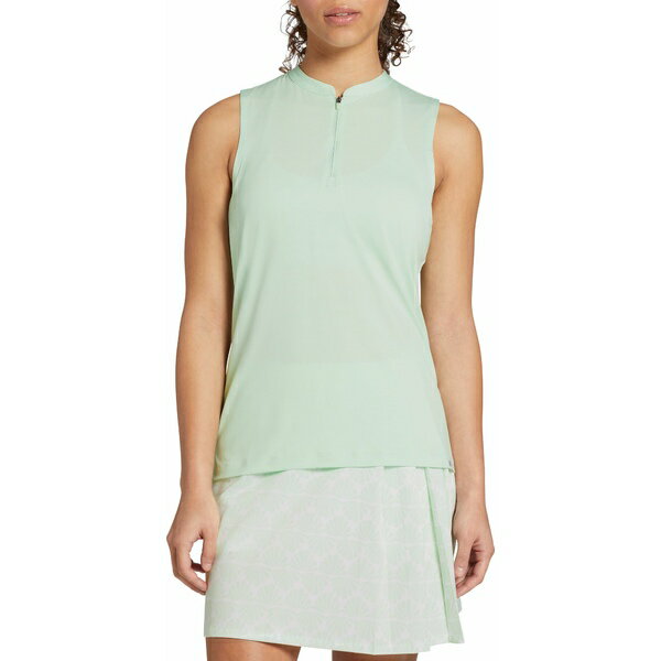 ウォルター・ヘーゲン レディース シャツ トップス Walter Hagen Women's Sport Sleeveless Golf Polo Seafoam Sage