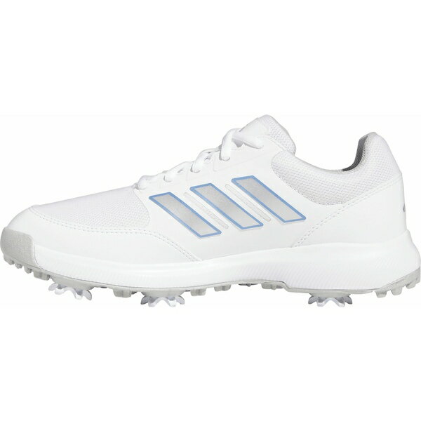 アディダス レディース ゴルフ スポーツ adidas Women's Tech Response 3.0 Golf Shoes White/Silver/Blue 3