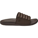 オルカイ メンズ サンダル シューズ OluKai Men's Maha 'Olu Slides Dark Wood