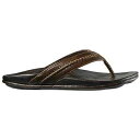 オルカイ メンズ サンダル シューズ OluKai Men's Mea Ola Sandals Dark Java/Dark Java