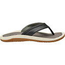 オルカイ メンズ サンダル シューズ OluKai Men's Kukulu Sandals Black/Charcoal