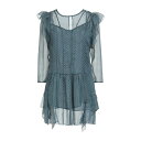 ..,MERCI メルシー ワンピース トップス レディース Short dresses Deep jade