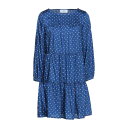 SOALLURE ソーアリュール ワンピース トップス レディース Short dresses Blue