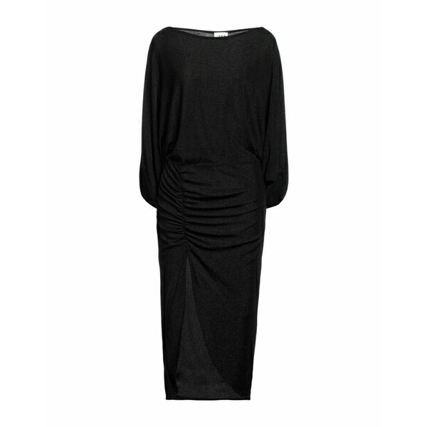 ̵  ǥ ԡ ȥåץ Midi dresses Black