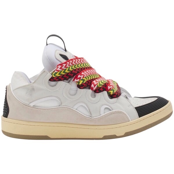 Lanvin ランバン メンズ スニーカー 【Lanvin Leather Curb White】 サイズ EU_41(26.0cm) White