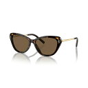 ラルフローレン レディース サングラス&アイウェア アクセサリー Women's Sunglasses, The Ella Rl8224U Dark Havan...