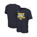 ジョーダン メンズ シャツ トップス Men's Navy Michigan Wolverines Michigan-Ohio State Rivalry T-shirt Navy(4)
