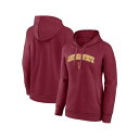 ファナティクス レディース パーカー・スウェットシャツ アウター Women's Maroon Arizona State Sun Devils Evergre...