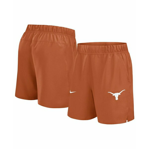 ナイキ メンズ カジュアルパンツ ボトムス Men's Texas Orange Texas Longhorns Primetime Victory Performance Shorts Burnt Orange