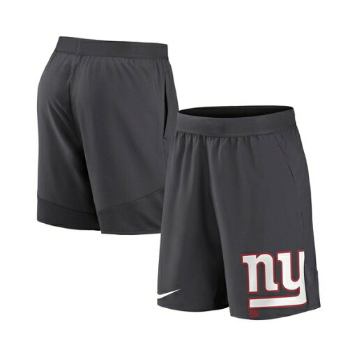 ナイキ メンズ カジュアルパンツ ボトムス Men's Anthracite New York Giants Stretch Performance Shorts Anthracite ナイキ メンズ カジュアルパンツ ボトムス Men's Anthracite New York Giants Stretch Performance Shorts Anthracite