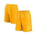 ナイキ メンズ カジュアルパンツ ボトムス Men's Gold Milwaukee Brewers Statement Ball Game Shorts Go...