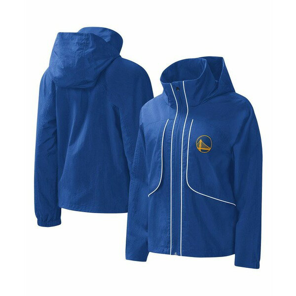 カールバンクス レディース ジャケット&ブルゾン アウター Women's Royal Golden State Warriors Last Shot Full-Zip Hoodie Jacket Royal