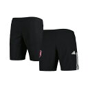 アディダス メンズ カジュアルパンツ ボトムス Men's Black St. Louis City SC Downtime Shorts Black