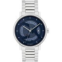 カルバンクライン メンズ ブレスレット・バングル・アンクレット アクセサリー Unisex Iconic Silver Stainless Steel Bracelet Watch 40mm Silver(4)