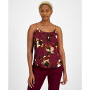 バースリー レディース カットソー トップス Women's Printed Camisole, Created for Macy's Pinot Noir(4)