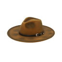 ピーターグリム レディース 帽子 アクセサリー Dillard Ultra Felt Faux Leather Cord Wide Brim Hat Brown