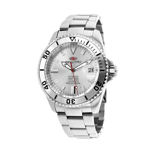 セアポロ メンズ 腕時計 アクセサリー Men's Scuba 200 Silver Dial Watch - SP4310 Silver セアポロ メンズ 腕時計 アクセサリー Men's Scuba 200 Silver Dial Watch - SP4310 Silver