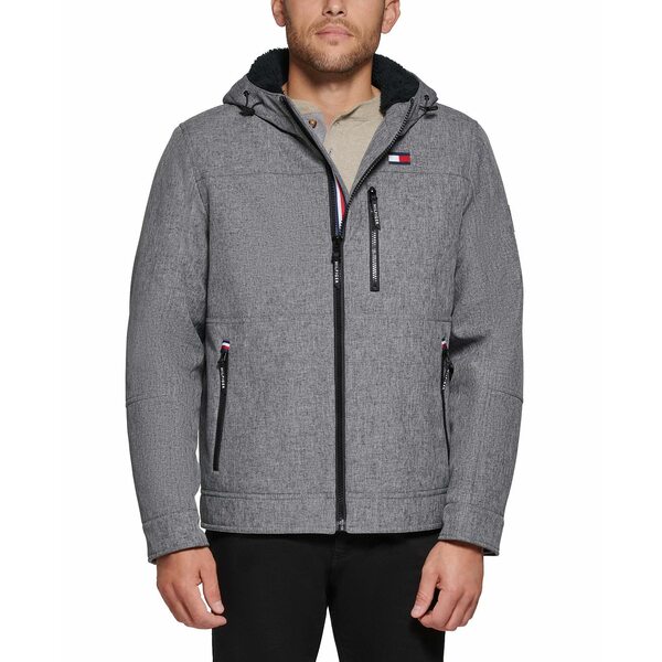 ȥߡ ҥե  㥱åȡ֥륾  Men's Sherpa-Lined Softshell Hooded Jac...