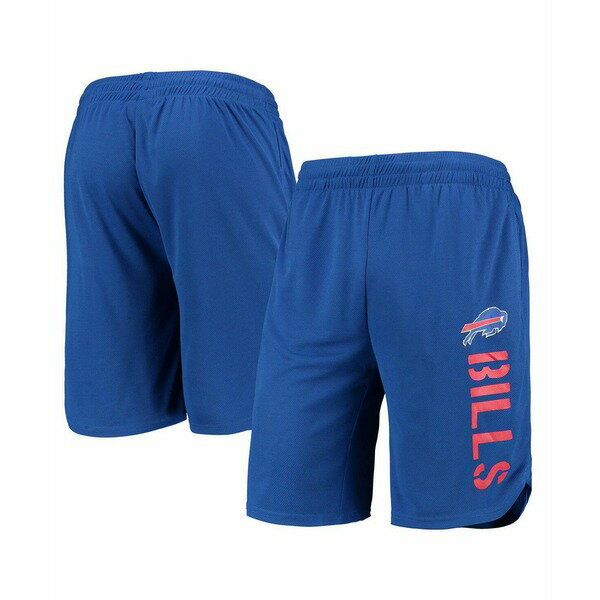 エムエスエックスバイミカエルストラハン メンズ カジュアルパンツ ボトムス Men's Royal Buffalo Bills Training Shorts Royal