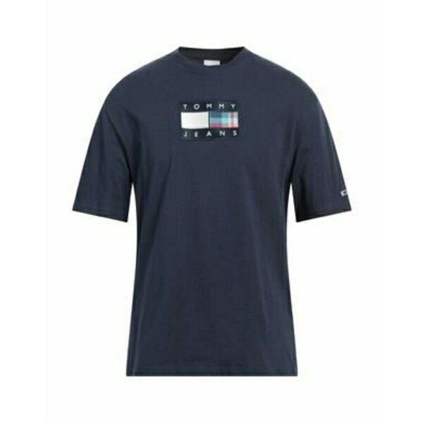 【送料無料】 トミー ヒルフィガー メンズ Tシャツ トップス T-shirts Blue