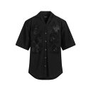 【送料無料】 ディースクエアード メンズ シャツ トップス Shirts Black