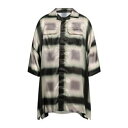 【送料無料】 リックオウエンス メンズ シャツ トップス Shirts Green