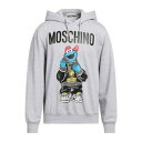 【送料無料】 モスキーノ レディース パーカー・スウェットシャツ アウター Sweatshirts Grey