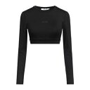 【送料無料】 エムエスジイエム レディース Tシャツ トップス T-shirts Black