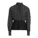 【送料無料】 エムエスジイエム レディース Tシャツ トップス Tops Black